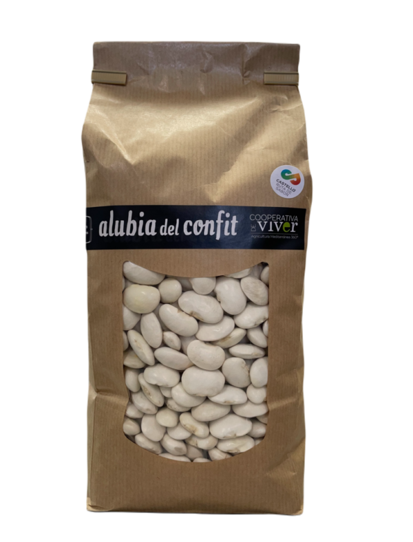 Alubia del confit de la Cooperativa de Viver