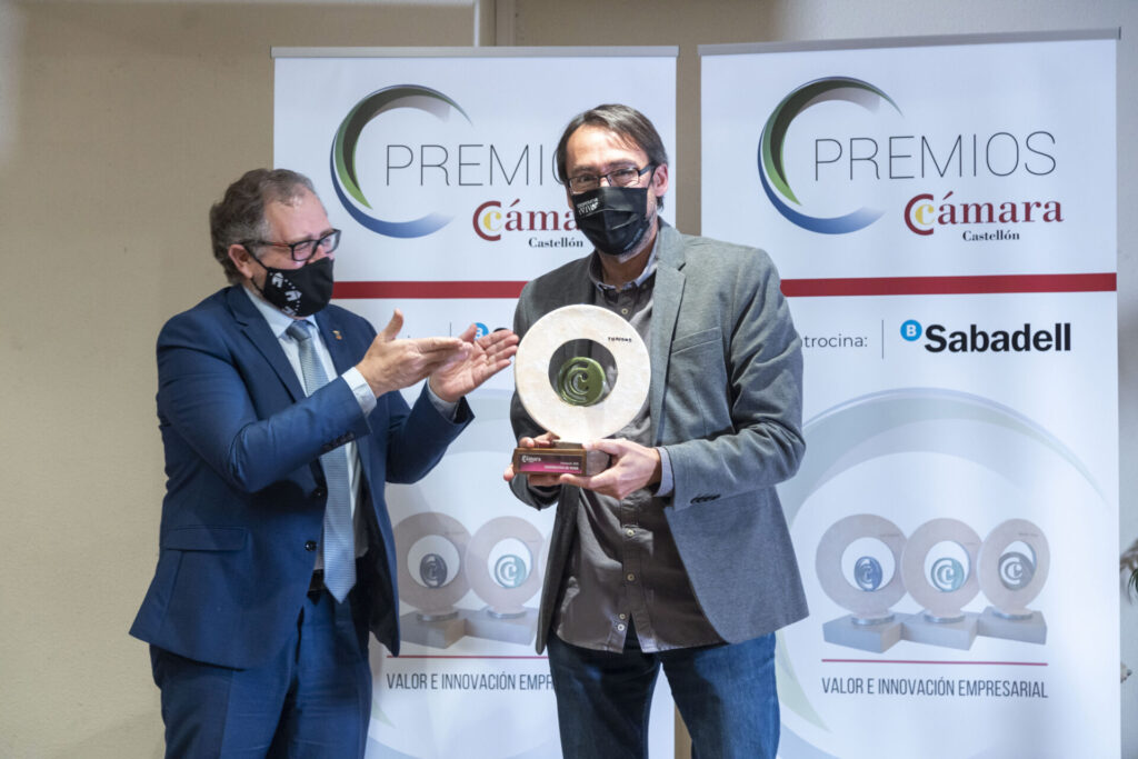Entrega de premios Turismo de Cámara Castellón para la Cooperativa de Viver