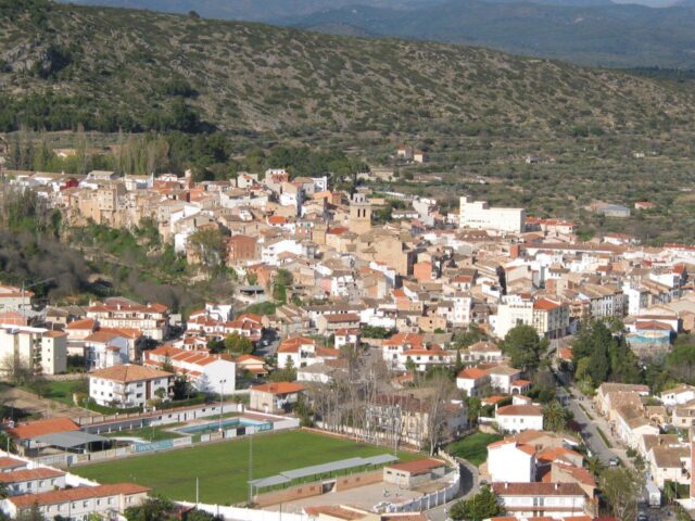 El municipio de Viver visto desde Santa Cruz