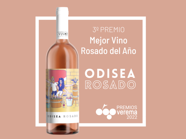 Odisea Rosado repite pódium en los Premios Verema