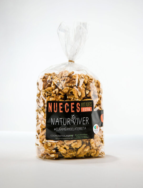 nueces en grano extra de Viver