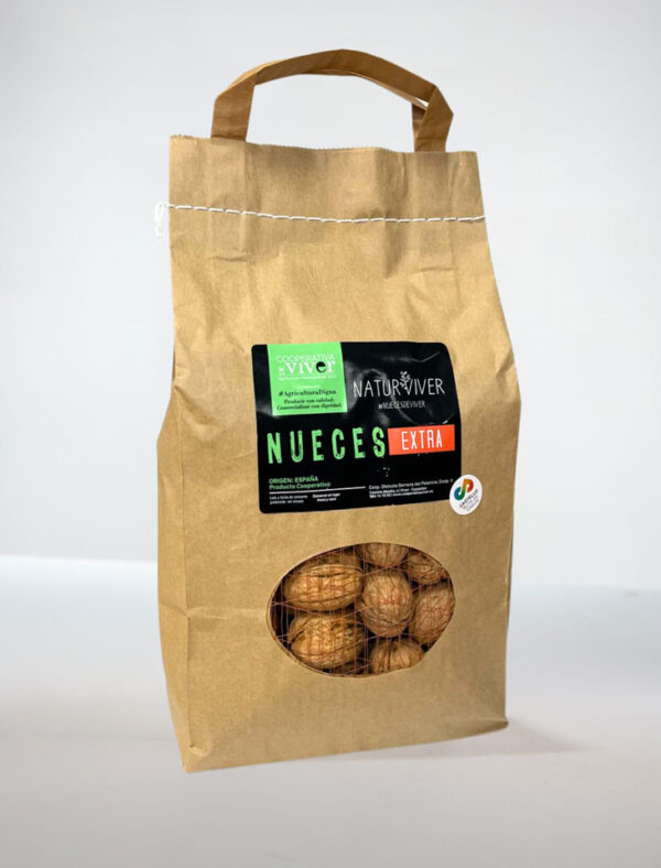 nueces en cáscara extra de viver