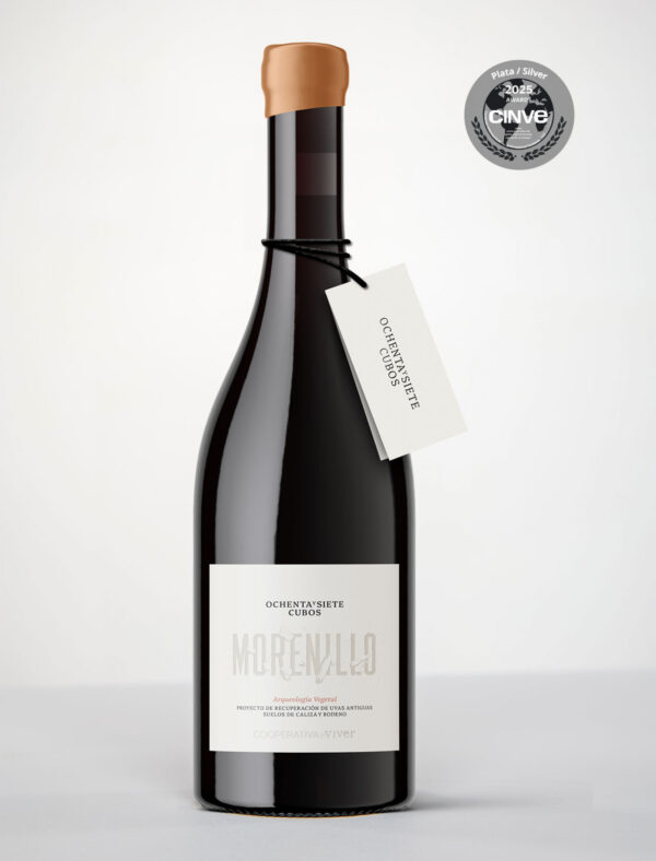 Ochenta y siete cubos Morenillo_Vino de variedad autóctona prefiloxérica recuperada por la Cooperativa de Viver