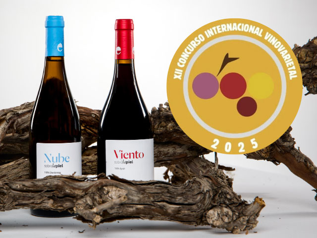 Medallas de oro de VinoVarietal Verema para Viento y Nube