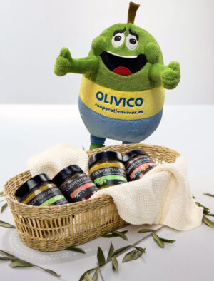 Pack de patés de la cooperativa de viver + peluche de Olivico