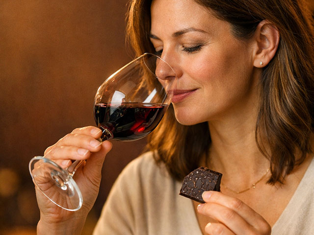 Nueva experiencia: maridaje guiado de vino y chocolate